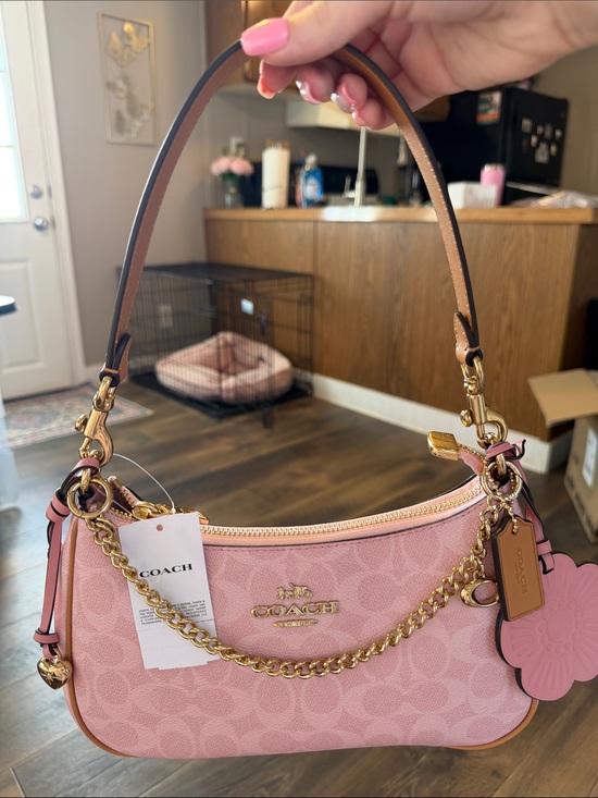 Coach Handbags - Coach powder pink Teri